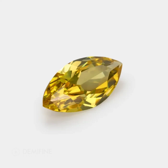 CZ marquise amarilla