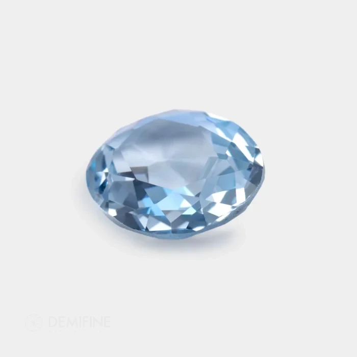 espinela sintetica aguamarina oval brillante 104