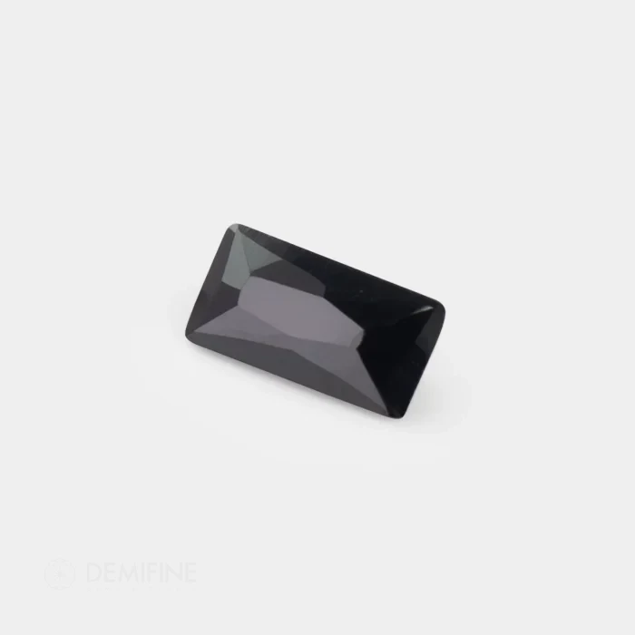 CZ baguette negra