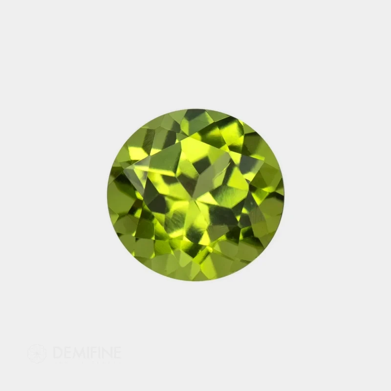 peridoto natural redondo brillante
