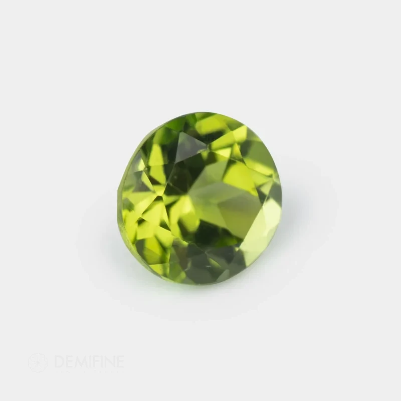 peridoto natural brillante lateral