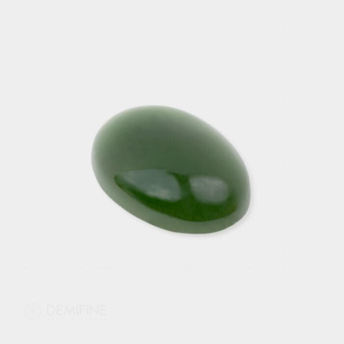 jade natural cabujon oval