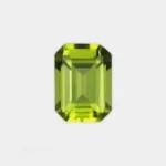 Peridoto natural talla esmeralda