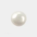 perla cultivada de agua dulce blanca botón