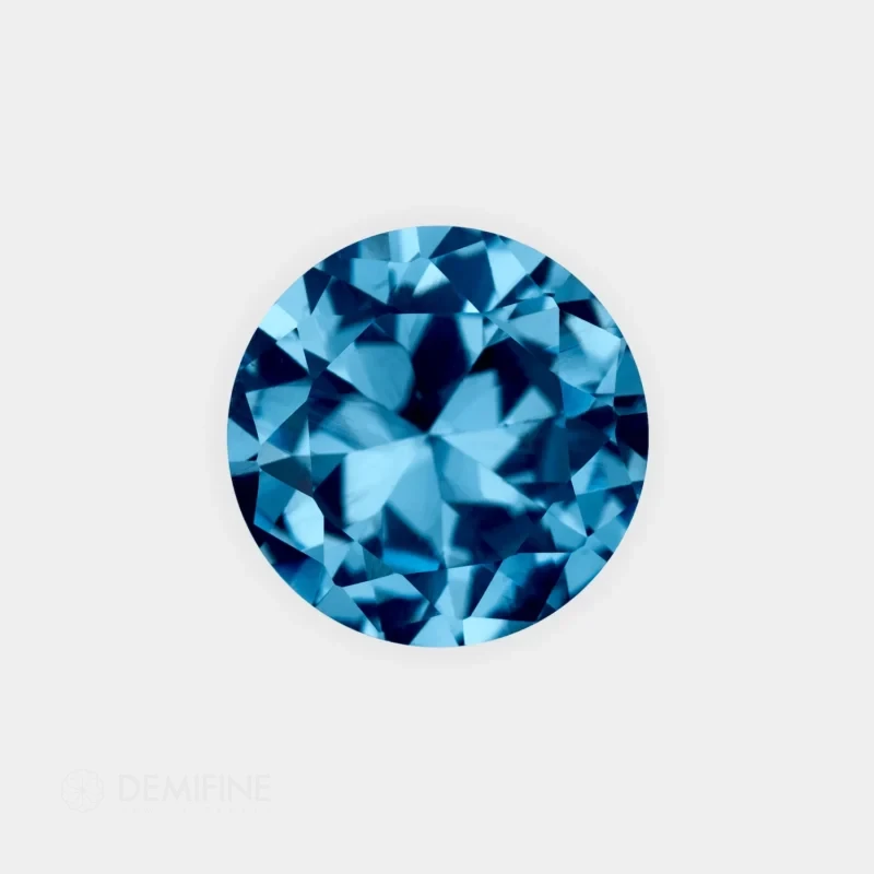 espinela sintetica aguamarina brillante 106