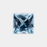 topacio natural talla cuadrada princesa azul swiss blue
