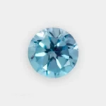 topacio natural redondo brillante azul swiss blue