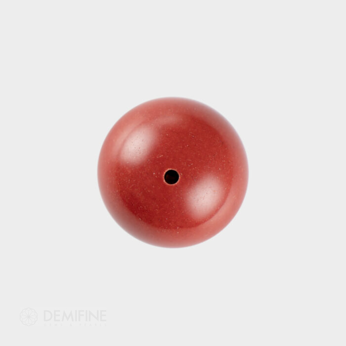 Coral imitación bola pasada rojo oscuro