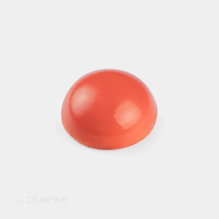 Coral imitación cabujon redondo para anillo